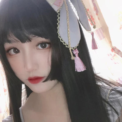 Free Shipping For Hivava Sweet Hime Cut Long Wig