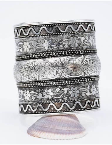 Free Shipping For Wide Silver Cuff Bracelet