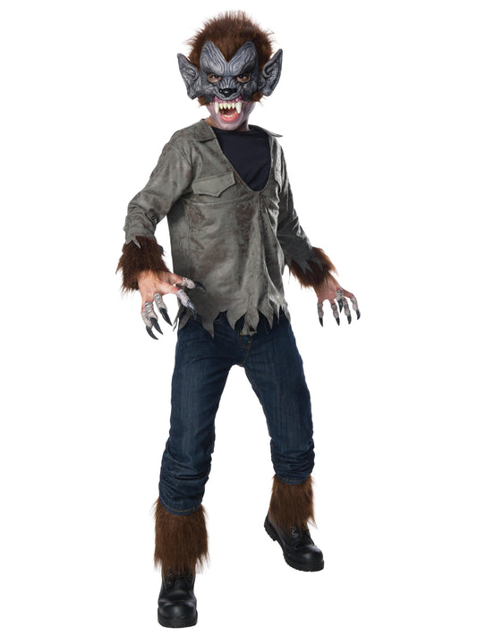 Free Shipping For Boys' Universal Monsters The Wolfman Costume