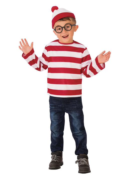 Free Shipping For Kids' Where's Waldo Costume