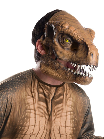 Free Shipping For Adult Jurassic World T-Rex Movable Jaw Mask