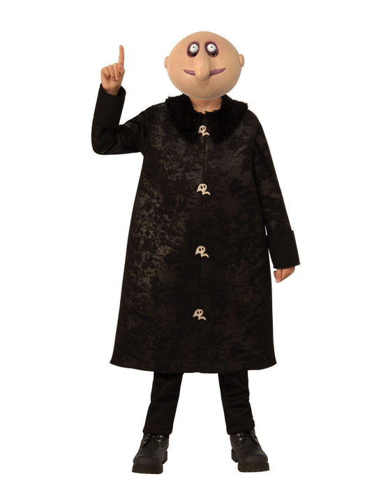 Free Shipping For Kids Addams Family Animated Uncle Fester Costume