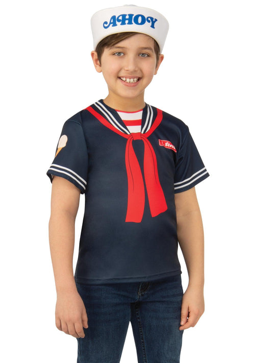 Free Shipping For Boys' Stranger Things Steve Scoops Ahoy Costume