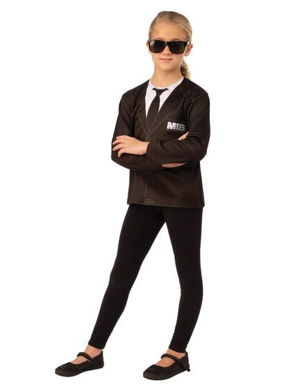 Free Shipping For Boys' Men In Black 4 Agent H Costume Top