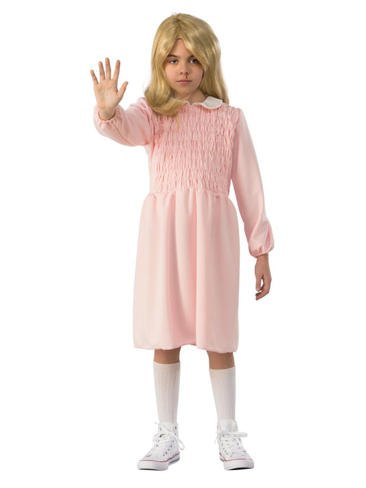 Free Shipping For Girls' Stranger Things Eleven Dress Costume