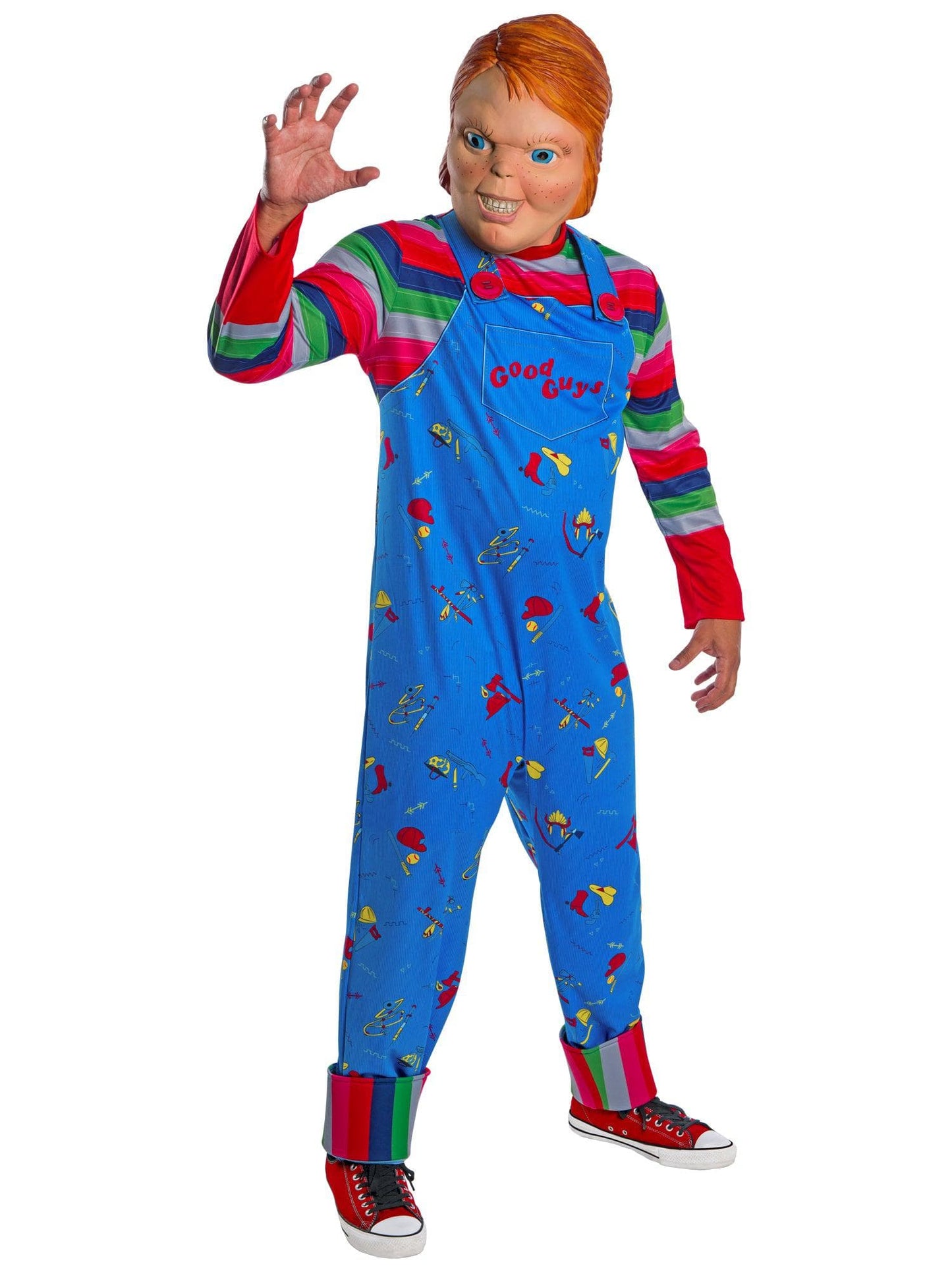 Free Shipping For Adult Child's Play 2 Chucky Costume