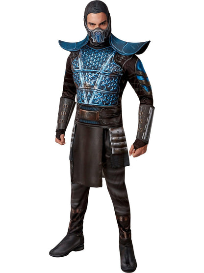 Free Shipping For Adult Mortal Kombat Sub Zero Costume