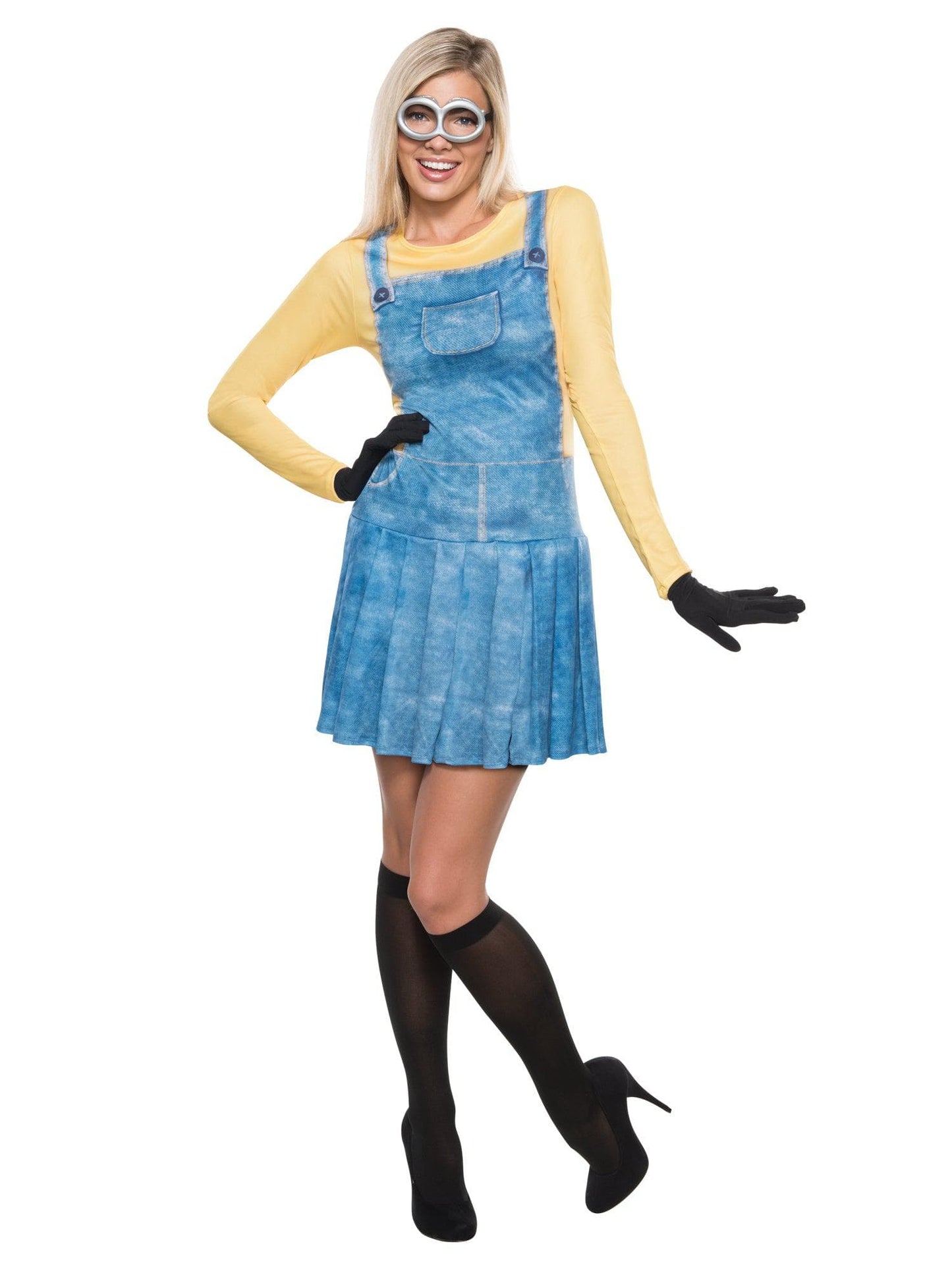 Free Shipping For Women's Despicable Me Minion Dress and Accessories