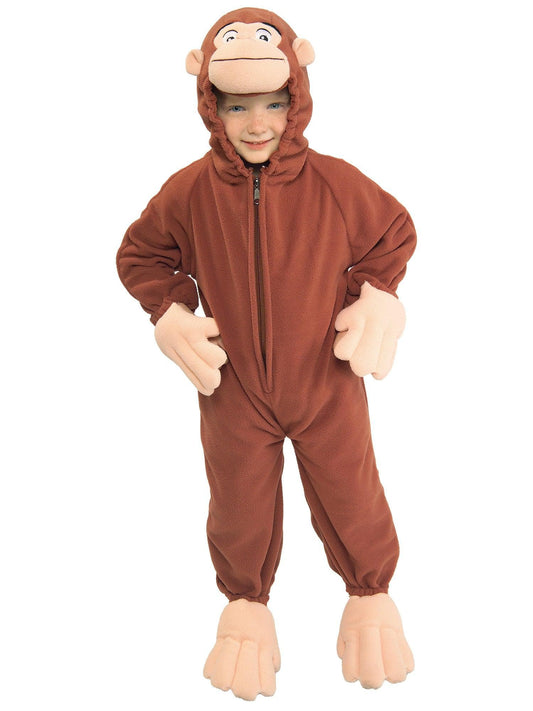 Free Shipping For Kids' Curious George Fleece Costume