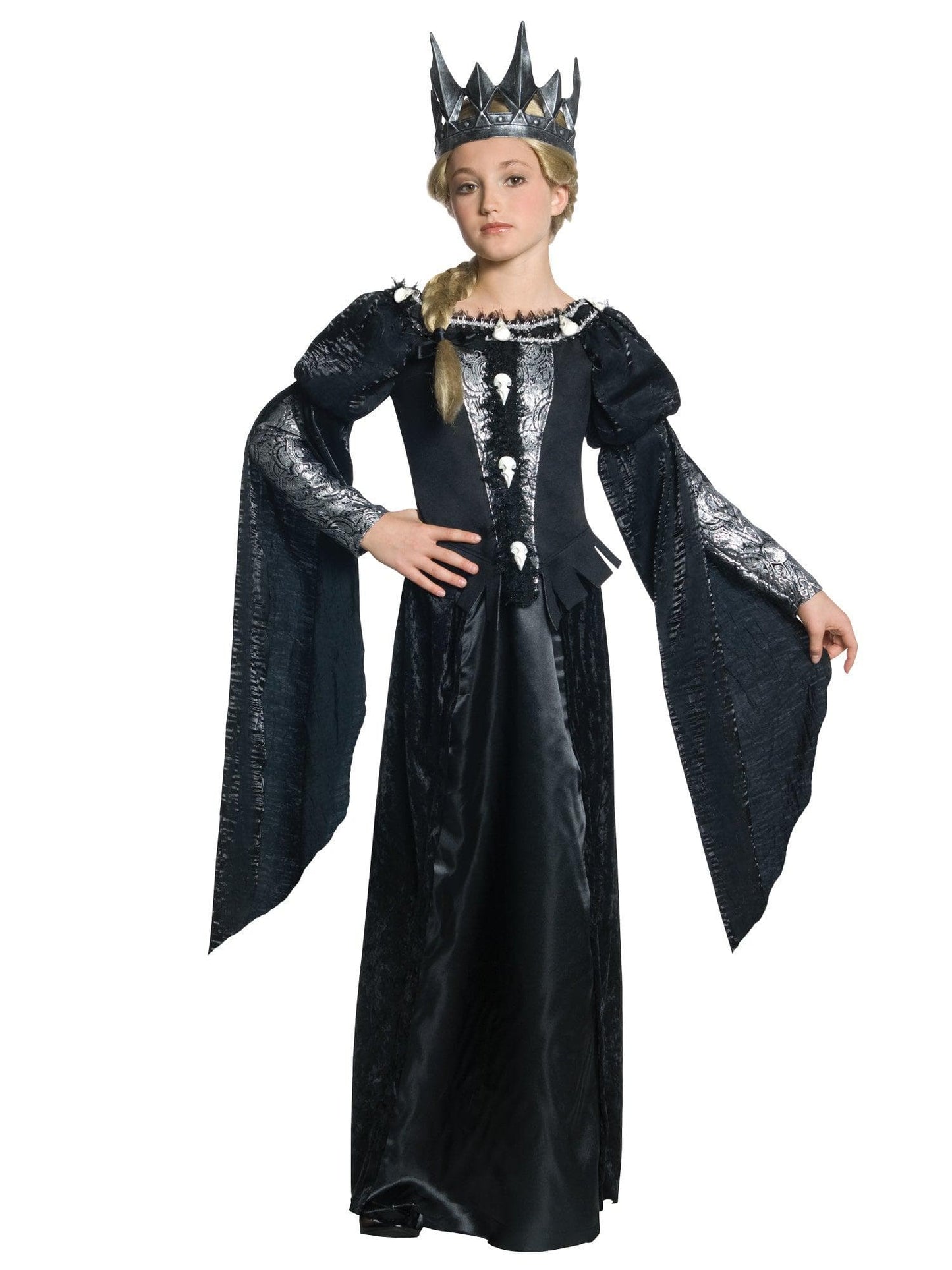 Free Shipping For Teen Snow White and the Huntsman Ravenna Skull Dress Costume