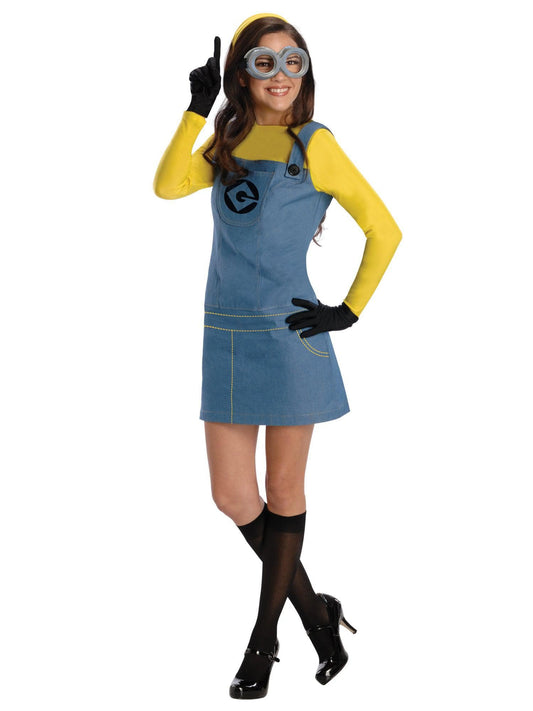 Free Shipping For Women's Despicable Me Minion Costume