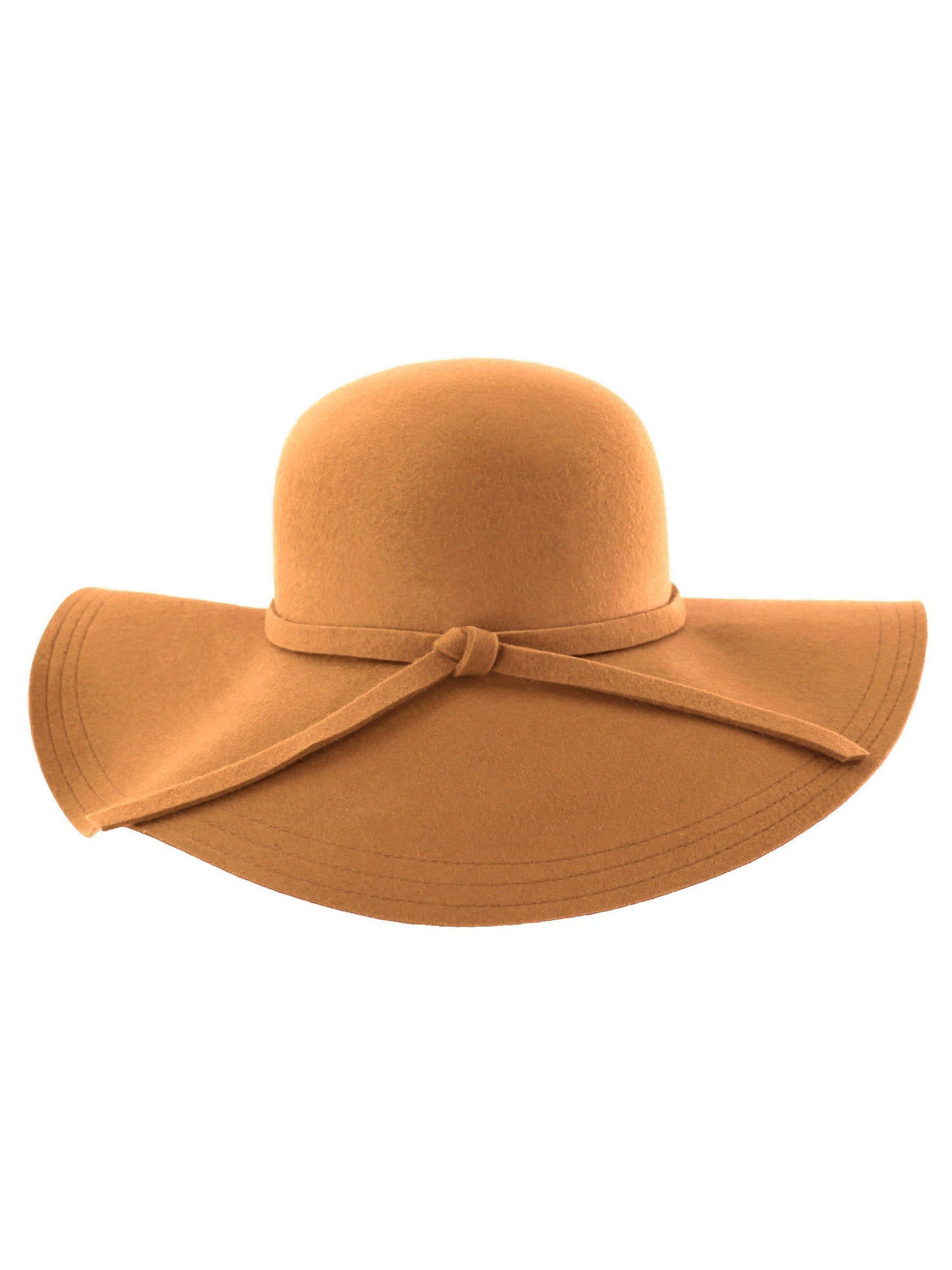 Wide Brimmed Wool Floppy Hat