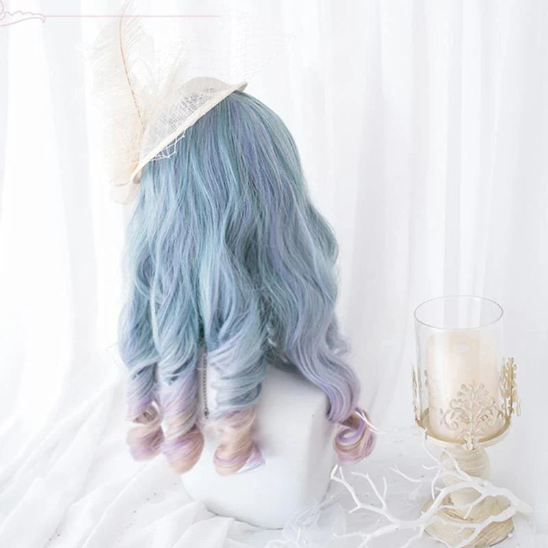 Free Shipping For Hivava Sweet Gradient Color Long Curly Wig