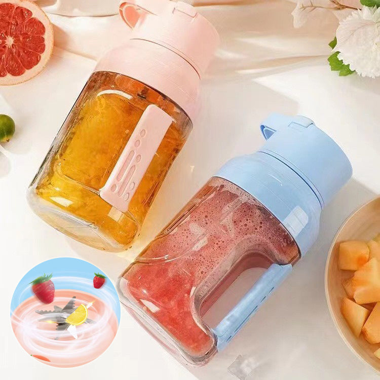 Free Shipping ForNew Arrival Summer Electric Juicer Portable Large Capacity 1500ml Juice USB Rechargeable Electric Portable Blender Kitchen Gadgets