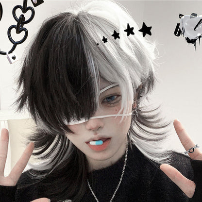 Free Shipping For Hivava Monochrome Ouji Wig