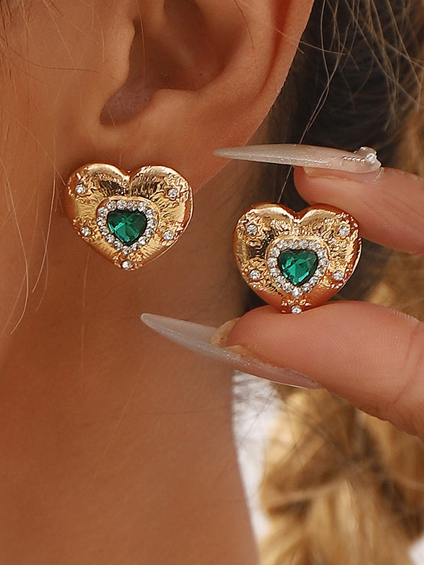 Heart Shape Earrings Accessories