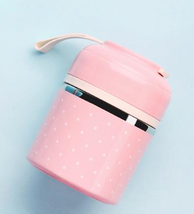 Free Shipping ForCute Japanese Thermal Lunch Box Leak-Proof Stainless Steel Bento Box Kids Portable Picnic School Food Container Drop Shipping