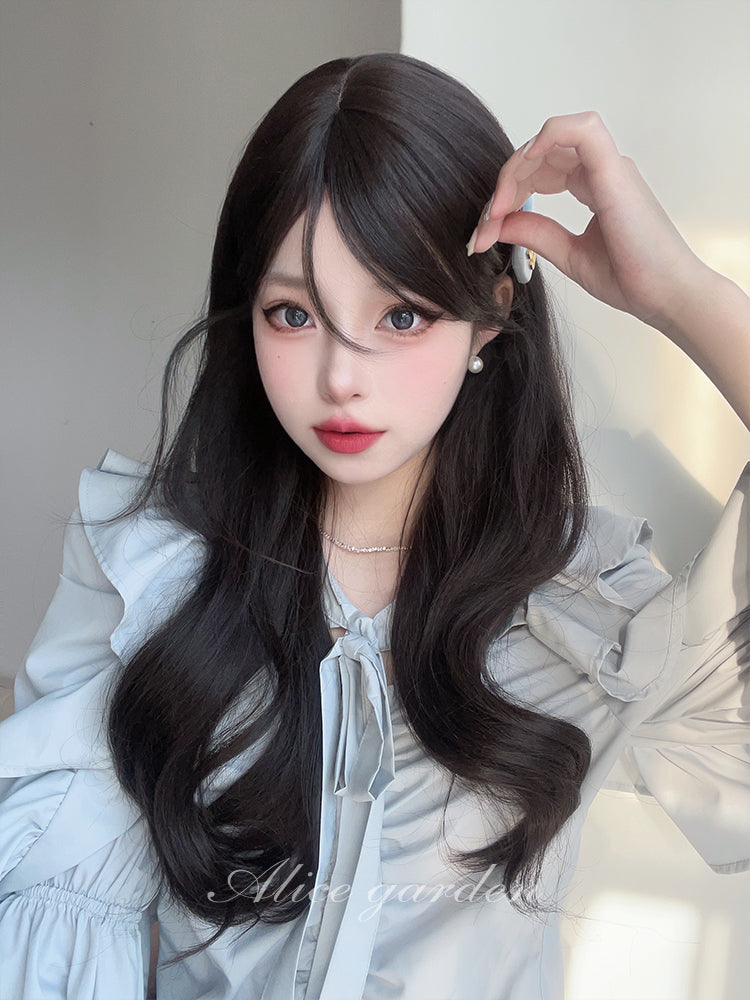 Free Shipping For Hivava Snow White Chocolate Brown Lolita Wig