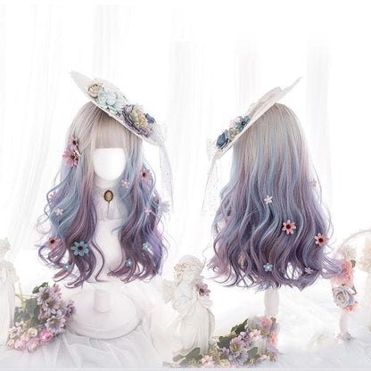 Free Shipping For Hivava Lolita Misty Gradient Long Curly Wig