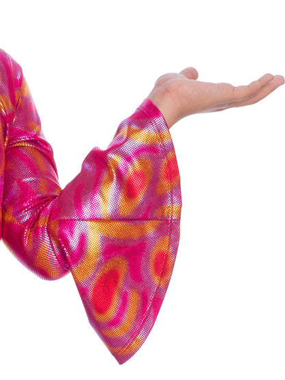 Free Shipping For Girls' Fuchsia Swirl Disco Diva Costume