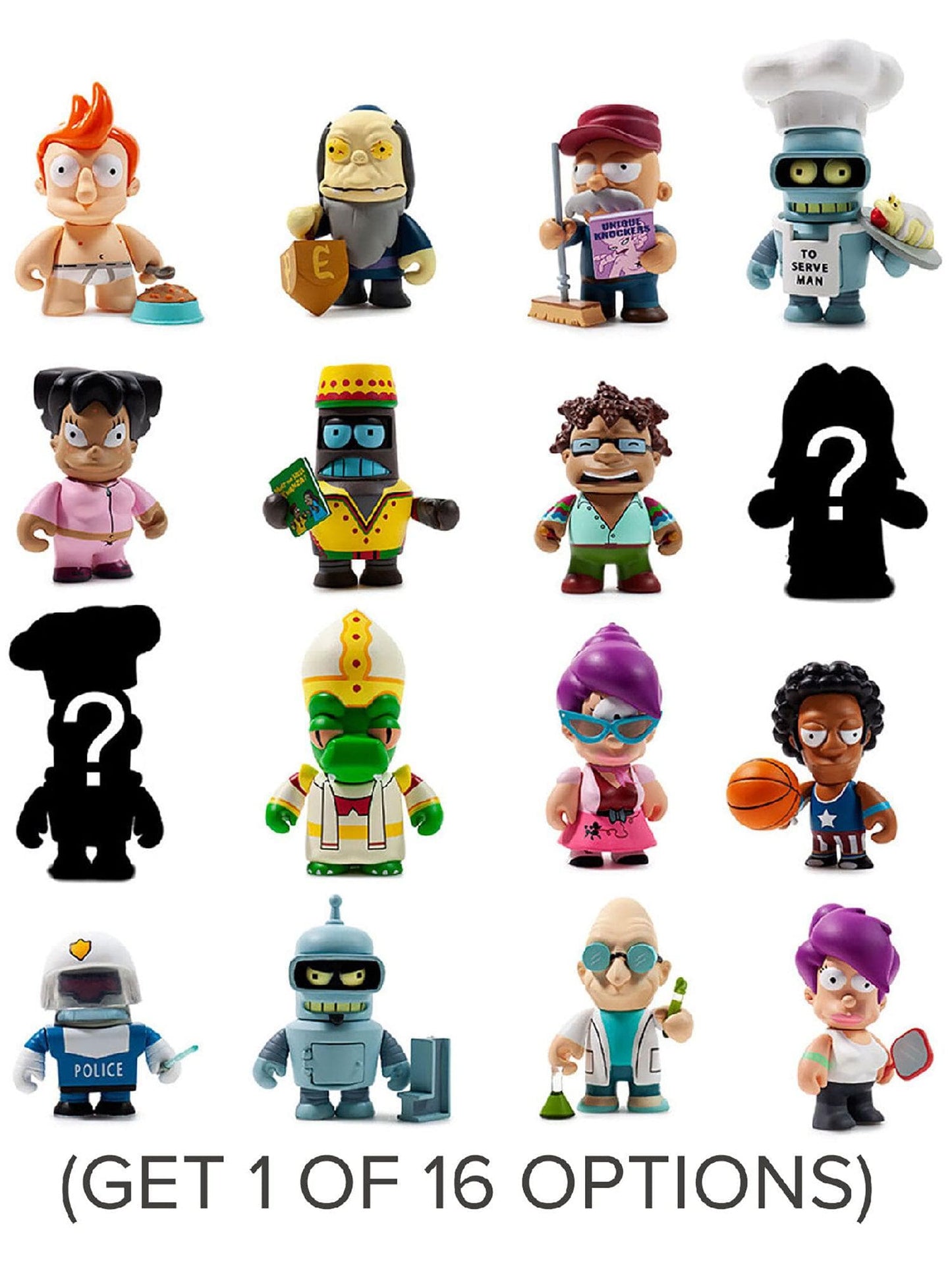 Free Shipping For Futurama Good News Everyone Mini Figure - Single Blind Box