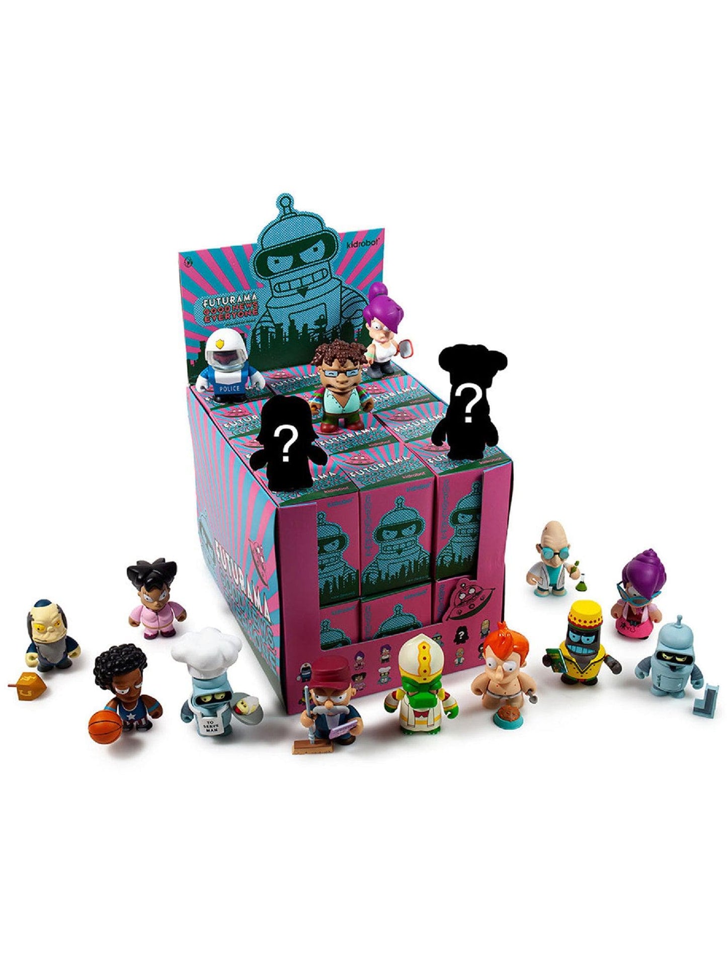 Free Shipping For Futurama Good News Everyone Mini Figure - Single Blind Box