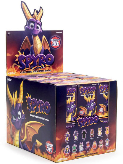 Free Shipping For Kidrobot - Spyro the Dragon Vinyl Figure Series