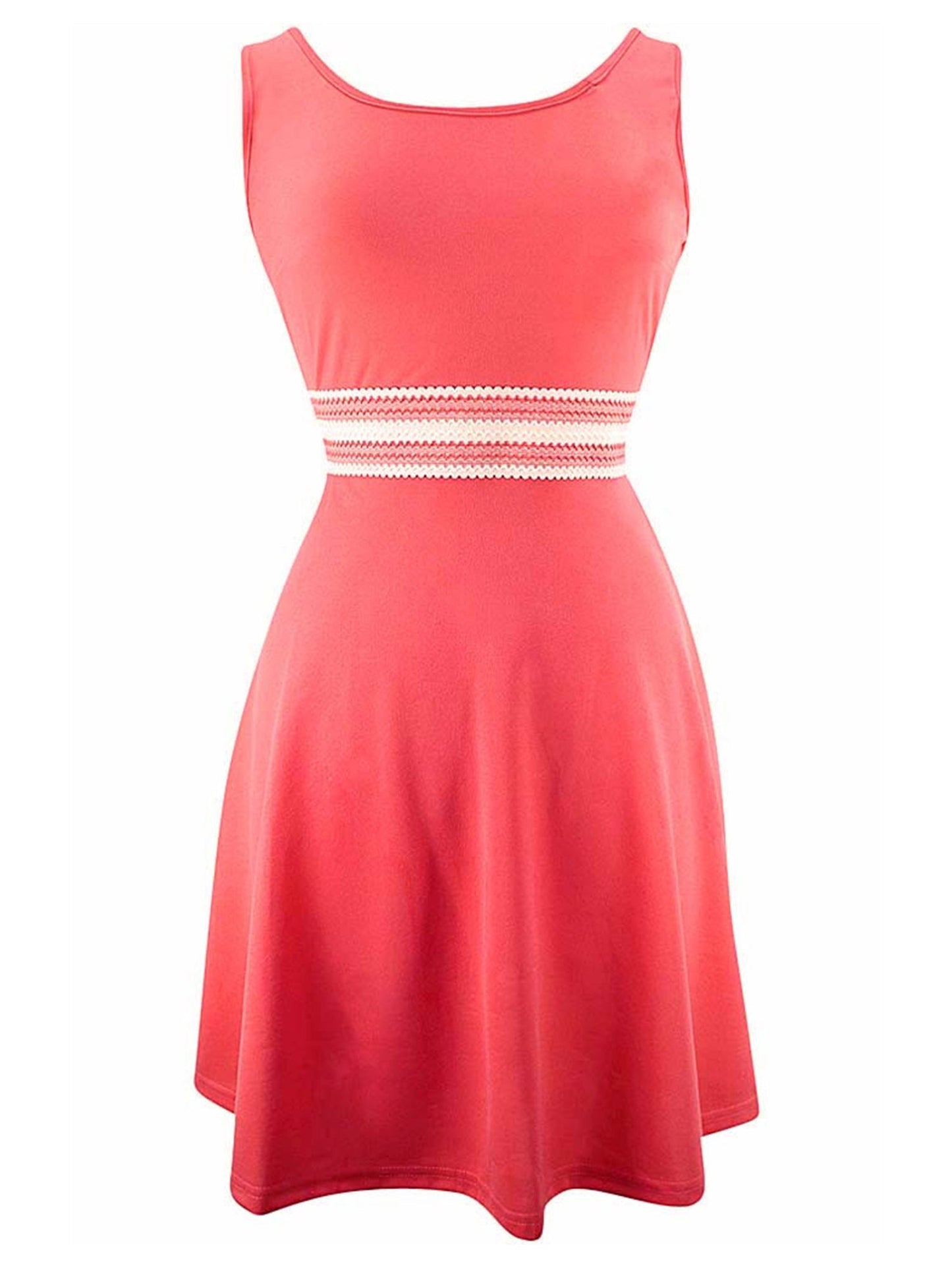 Sleeveless Summer Skater Dress