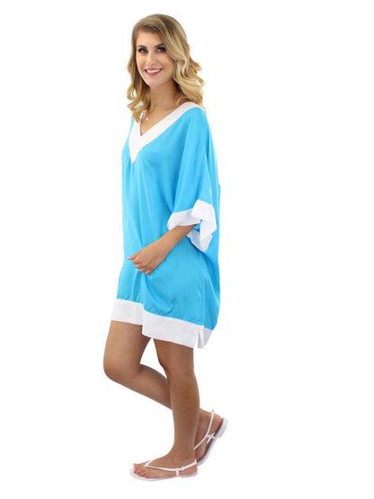 V-Neck Swimwear Beach Cover Up