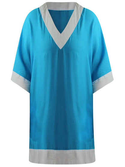 V-Neck Swimwear Beach Cover Up