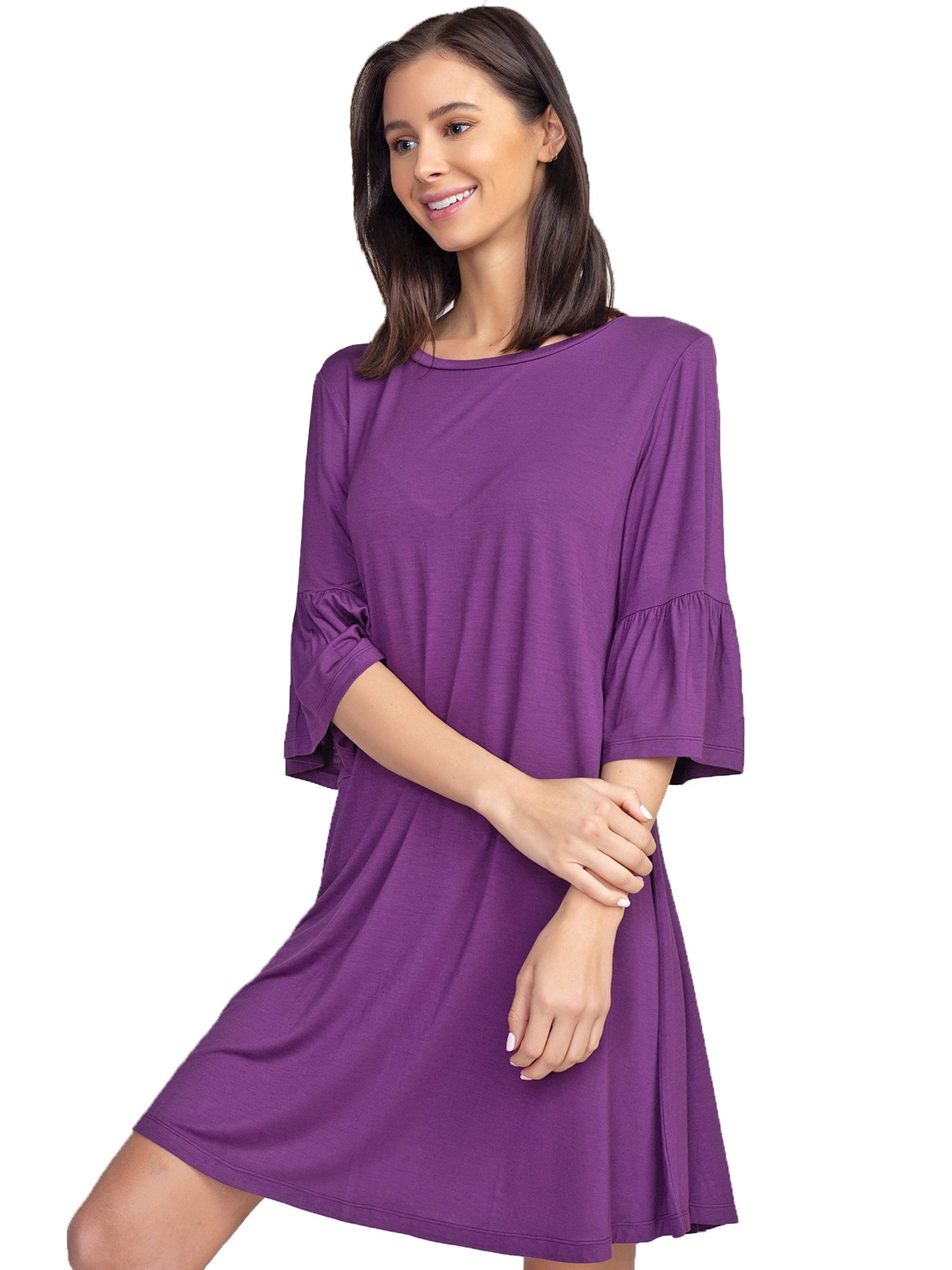 Womens Lightweight Swing Dress