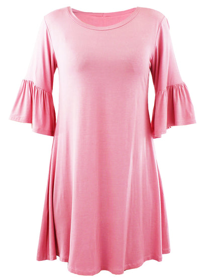 Womens Lightweight Swing Dress