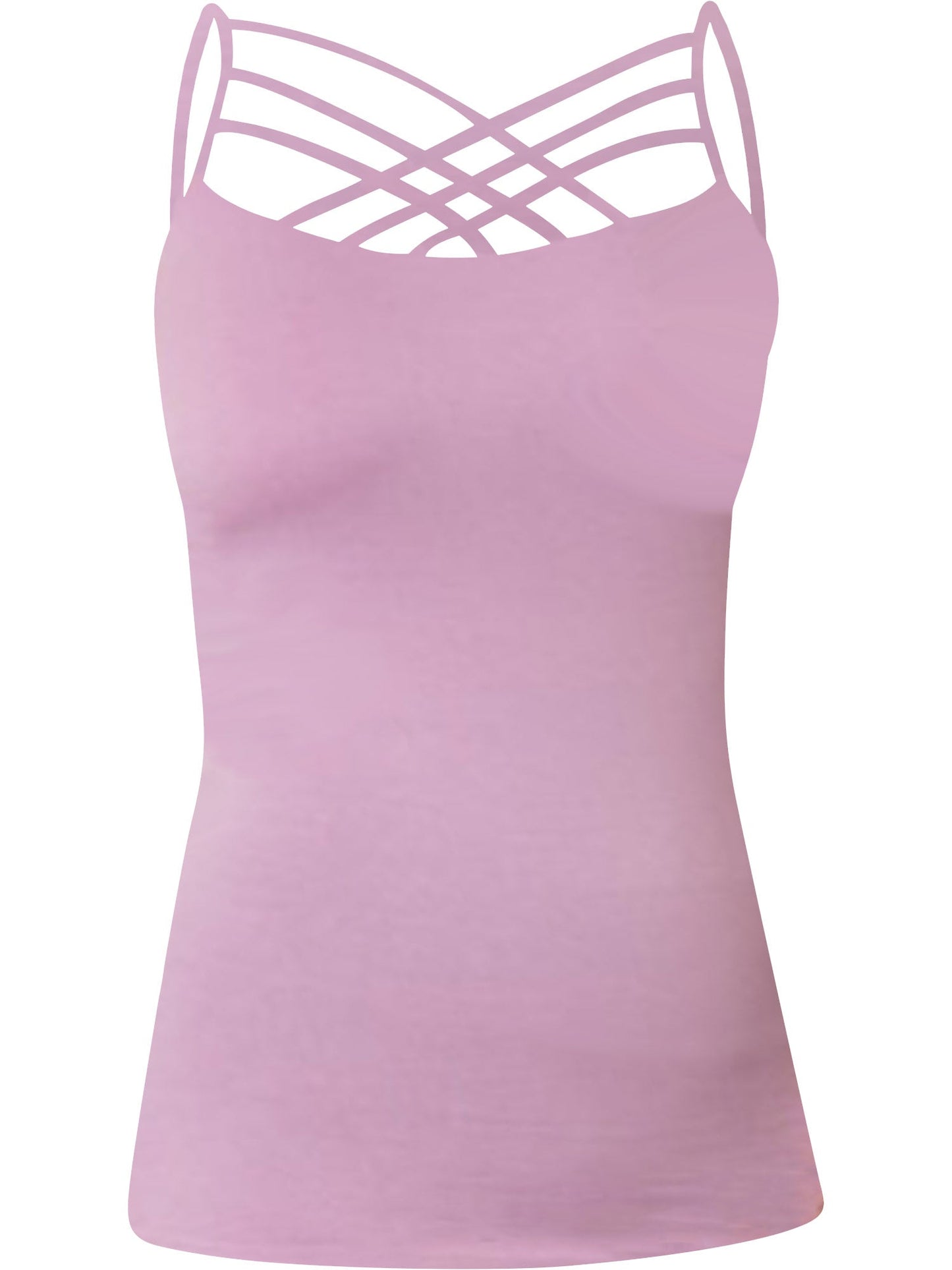 Womens Cage Top Spaghetti Strap Tank Camisole