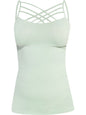 Womens Cage Top Spaghetti Strap Tank Camisole