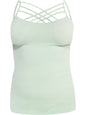 Womens Cage Top Plus Size Spaghetti Strap Tank Camisole