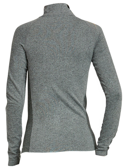 Sporty Active Quarter Zip Long Sleeve Pullover