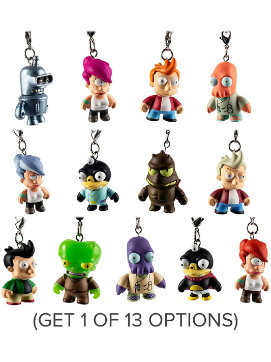 Free Shipping For Kidrobot - Futurama Universe X2 Blind Box Keychains