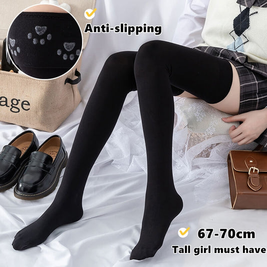 Sexy Thigh High 70cm Anti-slip silica gel pure stockings