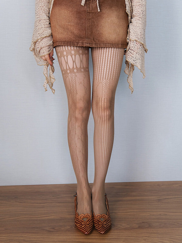 Alternative hollow-out tights