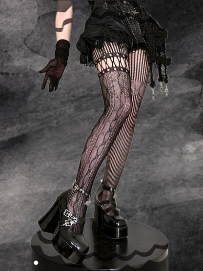 Alternative hollow-out tights