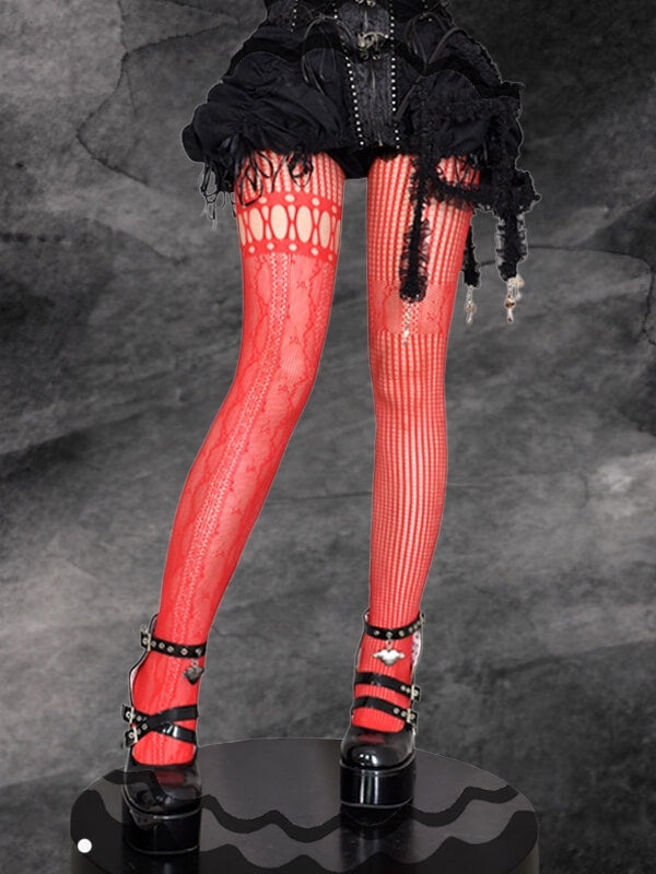 Alternative hollow-out tights