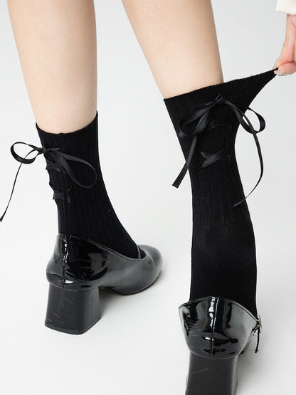 New Fashion Ballet core ribbon socks