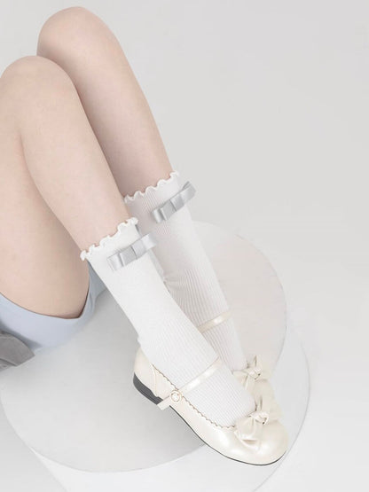 Sexy Ballet core ruffles socks