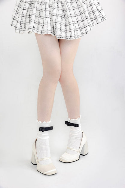 Sexy Ballet core ruffles socks