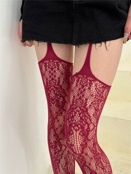 Blossom y2k suspender tights