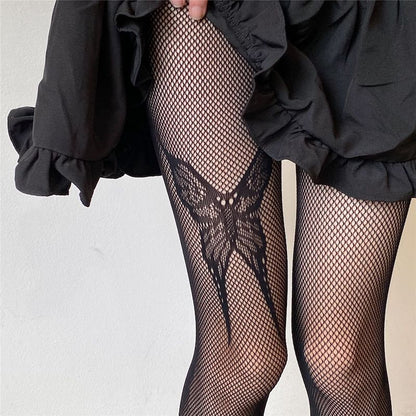 Sexy Butterfly fishnet tights