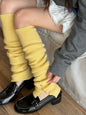 New Fashion Button slit over-knee leg warmers