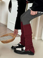 New Fashion Button slit over-knee leg warmers