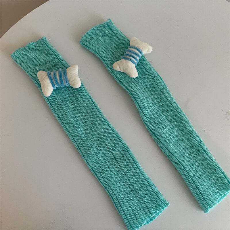 Sexy Candy bones leg warmers