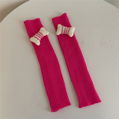 Sexy Candy bones leg warmers